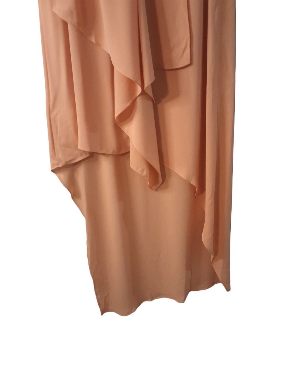 BCBGMAXAZRIA Tara Blush Draped Maxi Dress NWT Size Small - Picture 5 of 7